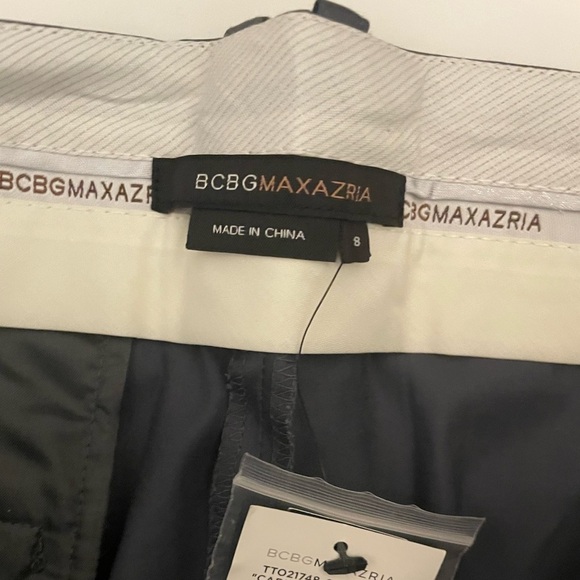 BCBGMaxAzria "Carla" Slim Flare Dress Gray Pants Size 8 - Picture 6 of 9